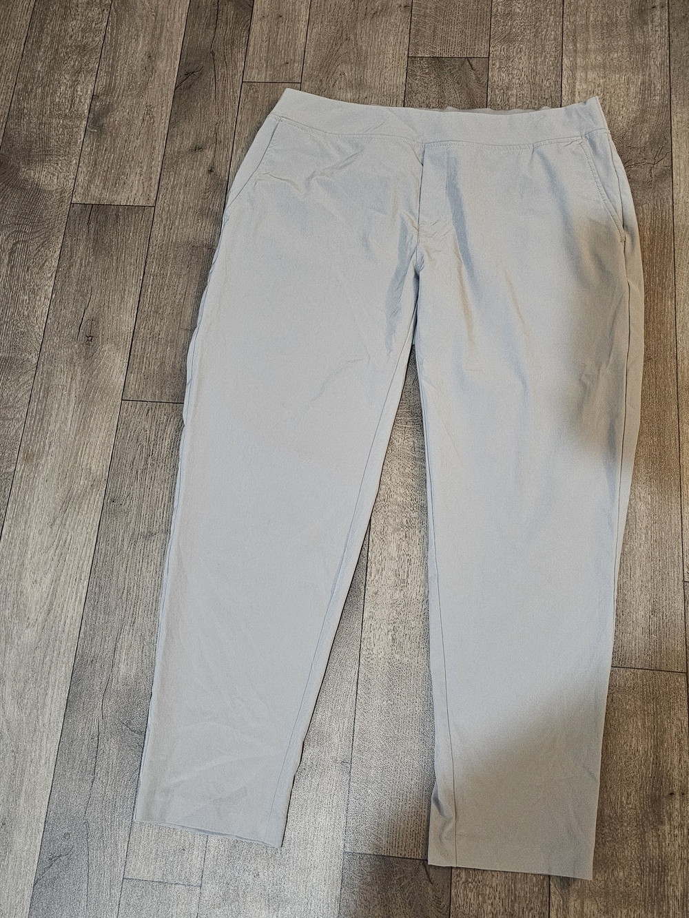 Foot Joy Golf Pants Women  Light Gray Casual Stretch Pants{Bx21}